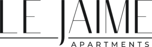 Le Jaime Logo with Tagline - Black